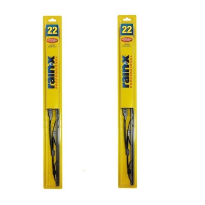 SET-R49RX30122-F Rain-X Windshield Wiper Blades Set of 2 Front for Chevy MB Pair