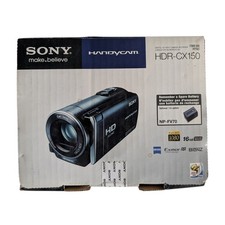 Sony HDR-CX150 Handycam Camcorder - NEW Sealed Midnight Blue
