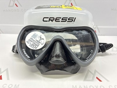 Cressi A1, Black/Graphite, Clear Lens