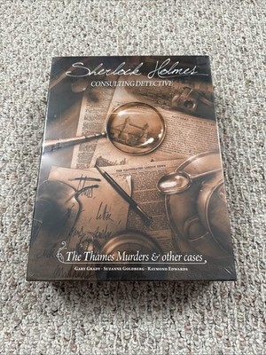 Sherlock Holmes Consulting Detective The Thames Murders & Other Cases Game NEW