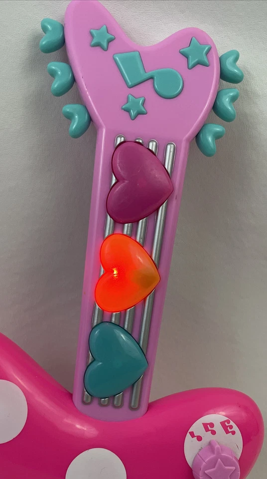 Disney Junior Minnie Mouse Rockin' Guitar Pink Musical Instrument Toy  - Image 4 of 4
