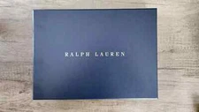Polo RALPH LAUREN Gift Box Signature Blue Gold Lettering