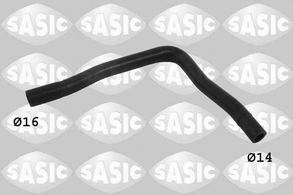 Durite de radiateur gauche pour Xsara Picasso 2.0 HDi et Peugeot 307 en caoutchouc noir