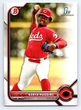 2022 Bowman Draft #BD-140 Kenya Huggins Cincinnati Reds
