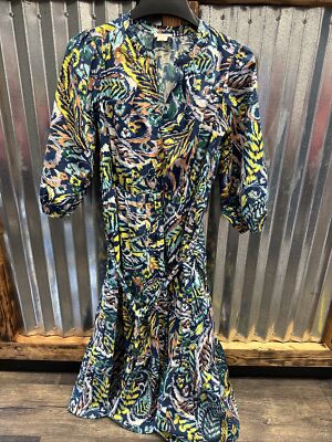 free people lydia midi dress nobody's Child Blue Ditsy Floral Lydia Midi Dress