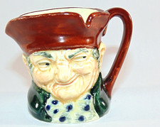 Royal Doulton "Old Charley" Character Jug Small Original Ornament Piece.