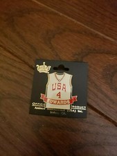 2000 WOMEN'S OLYMPIC BASKETBALL MICHELLE EDWARDS 4 JERSEY PIN NEW FREE SHIP