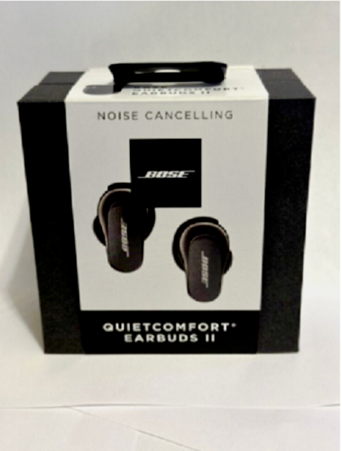 Bose QuietComfort Earbuds II In Ear Wireless Headphones - Black New Sealed