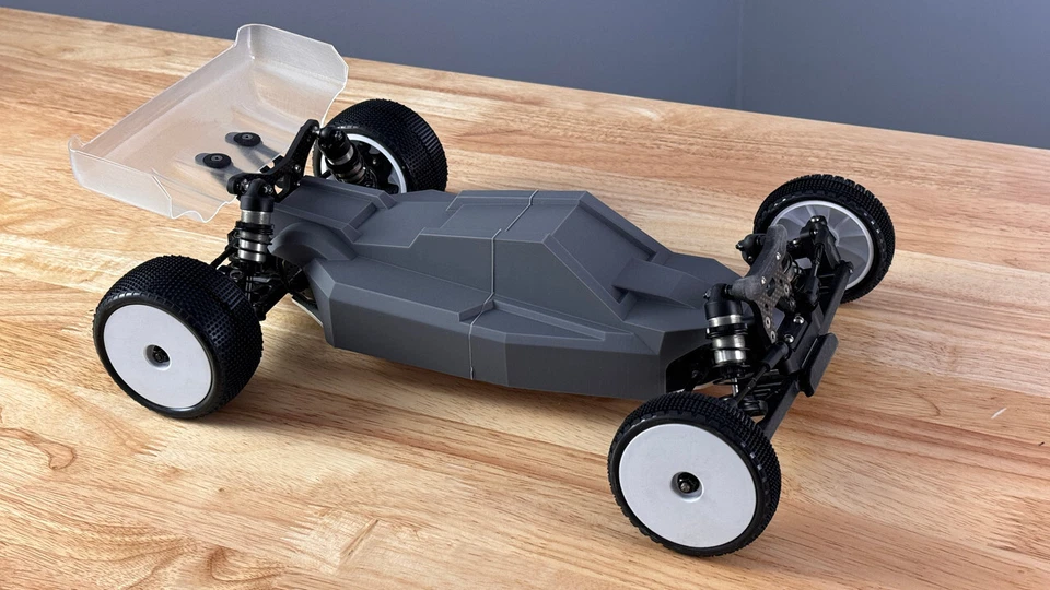 Raw Speed Dark Star Body for Xray XB2D 2024 2wd Buggy 782811LW - Image 2 of 2