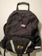 Baby Sherpa Large Black Durable Water Resistant Diaper Backpack for Traveling