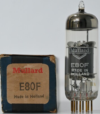 Mullard E80F NOS NIB 6084 Tube Gold Pin EF86 sub Philips Audio 1PC