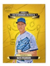 Baseball Card - 2021 Nate Pearson DDK-TO - Toronto Blue Jays Diamond Kings Debut
