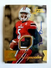 2014 FLEER FLAIR LEGACY TEDDY BRIDGEWATER RC/PATCH/AUTO! 1/25! 1/1! FIRST!