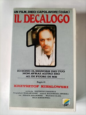 Kieslowski Der Dekalog Nr. 1 vhs Ich bin der Herr Gott Du wirst keinen anderen Gott haben 
