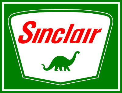 #ad Sinclair Logo Sticker Classic Oil Gas Petrol window laptop bumper vinyl decal $3.65