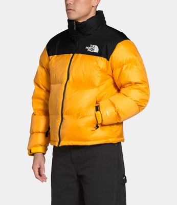 the north face nuptse gold