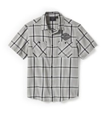 HARLEY-DAVIDSON Bar & Shield Staple Short Sleeve Shirt für Herren grau