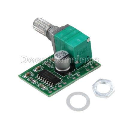 PAM8403 2 Channel 5V USB Power Audio Amplifier Board 3Wx2W Volume Volume Control
