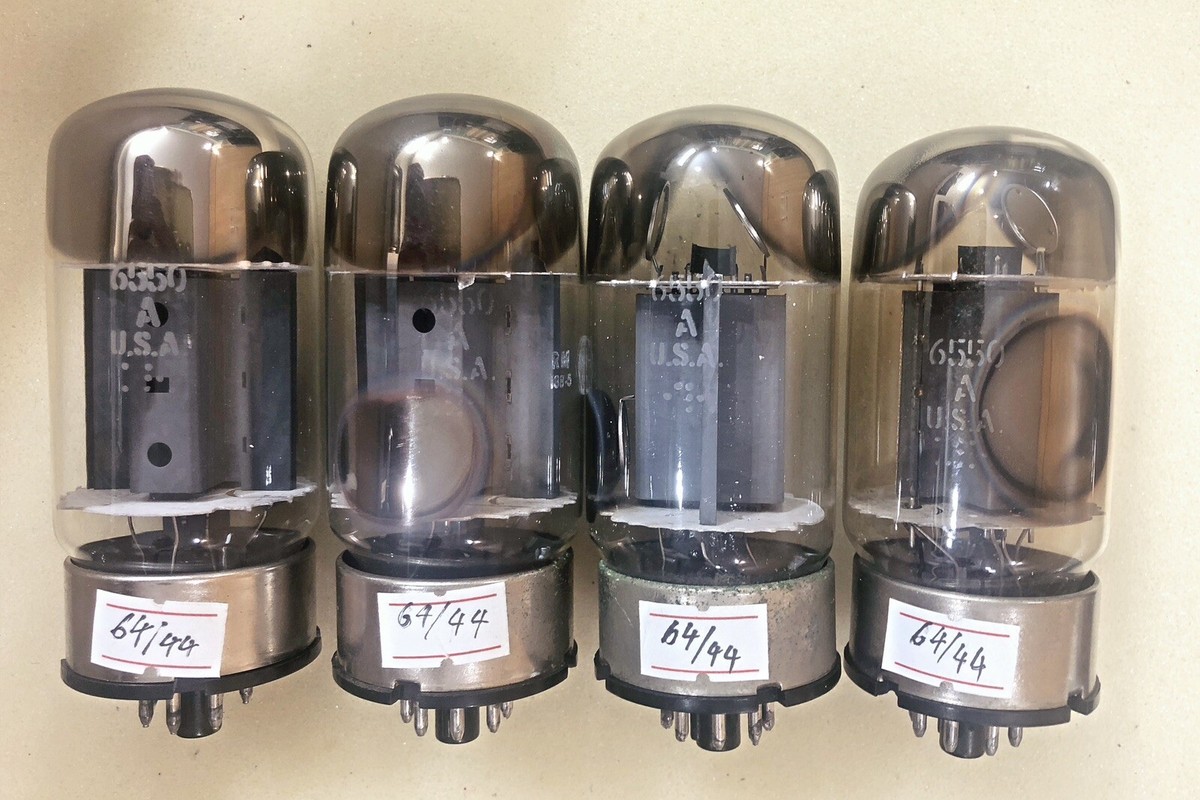 その7, 6550A 4本 出力真空管 動作品 KT88 卸売 通販