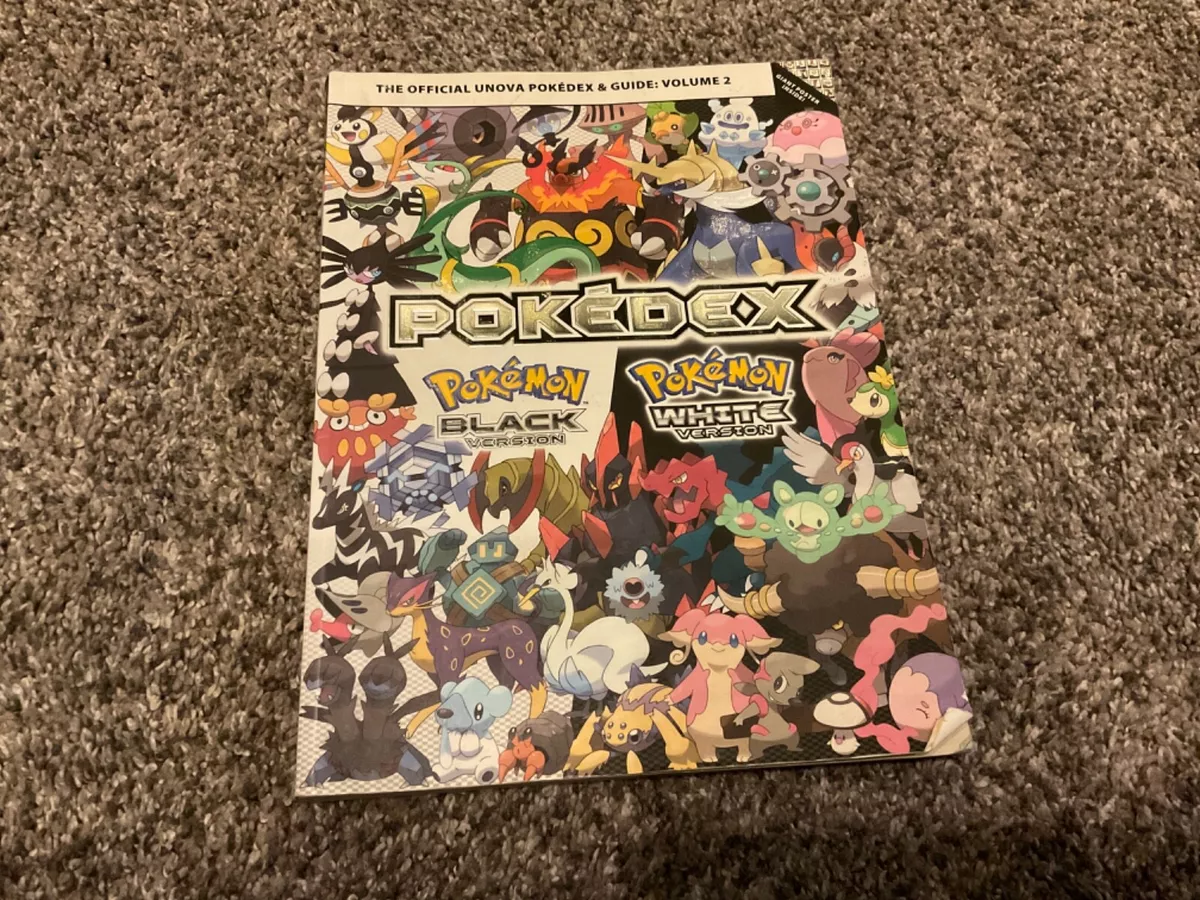 Pokemon Black & White Official Unova Pokedex & Guide Volume 2! Fast  Shipping!