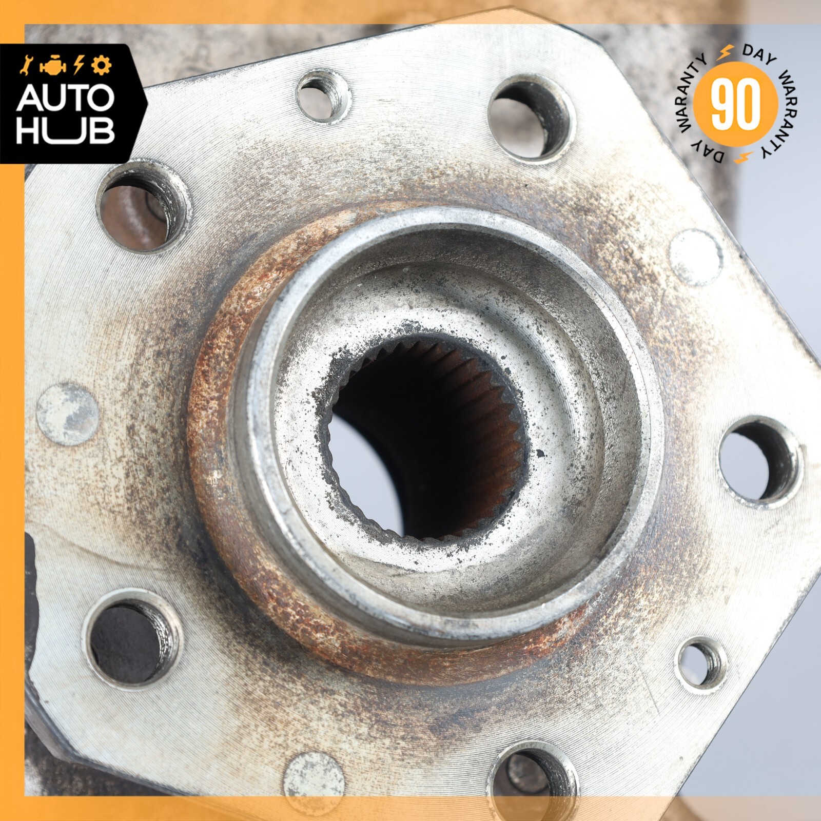 03-10 Maserati Quattroporte M139 Front Left Side Spindle Knuckle Hub OEM