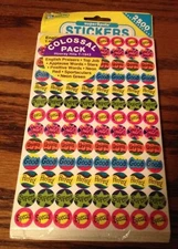 Vintage Trend SuperSpots 2500 Colossal Pack Hooray Hits T-1943 Stickers, Sealed