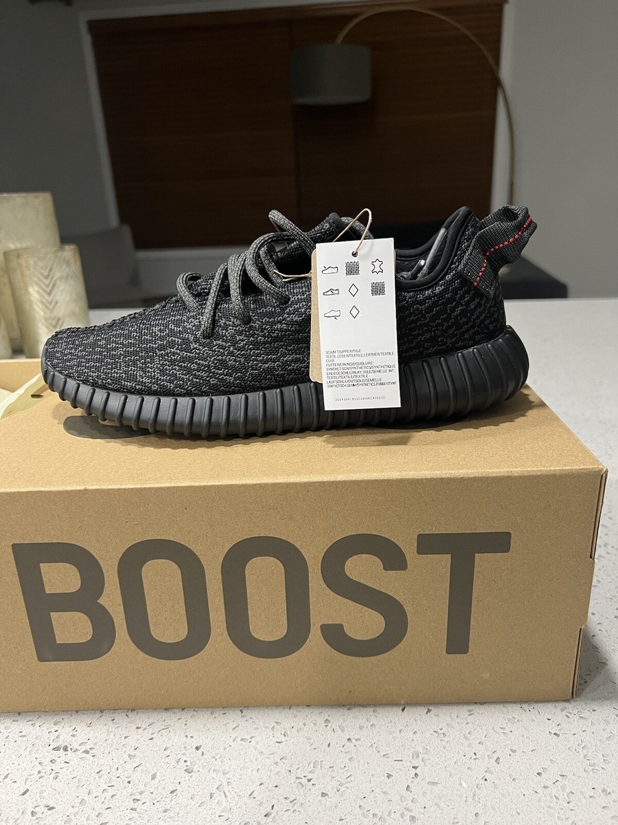 Size 8.5 - adidas Yeezy Boost 350 Low Pirate Black Size 8.5 - adidas Yeezy Boost 350 Low Pirate Black