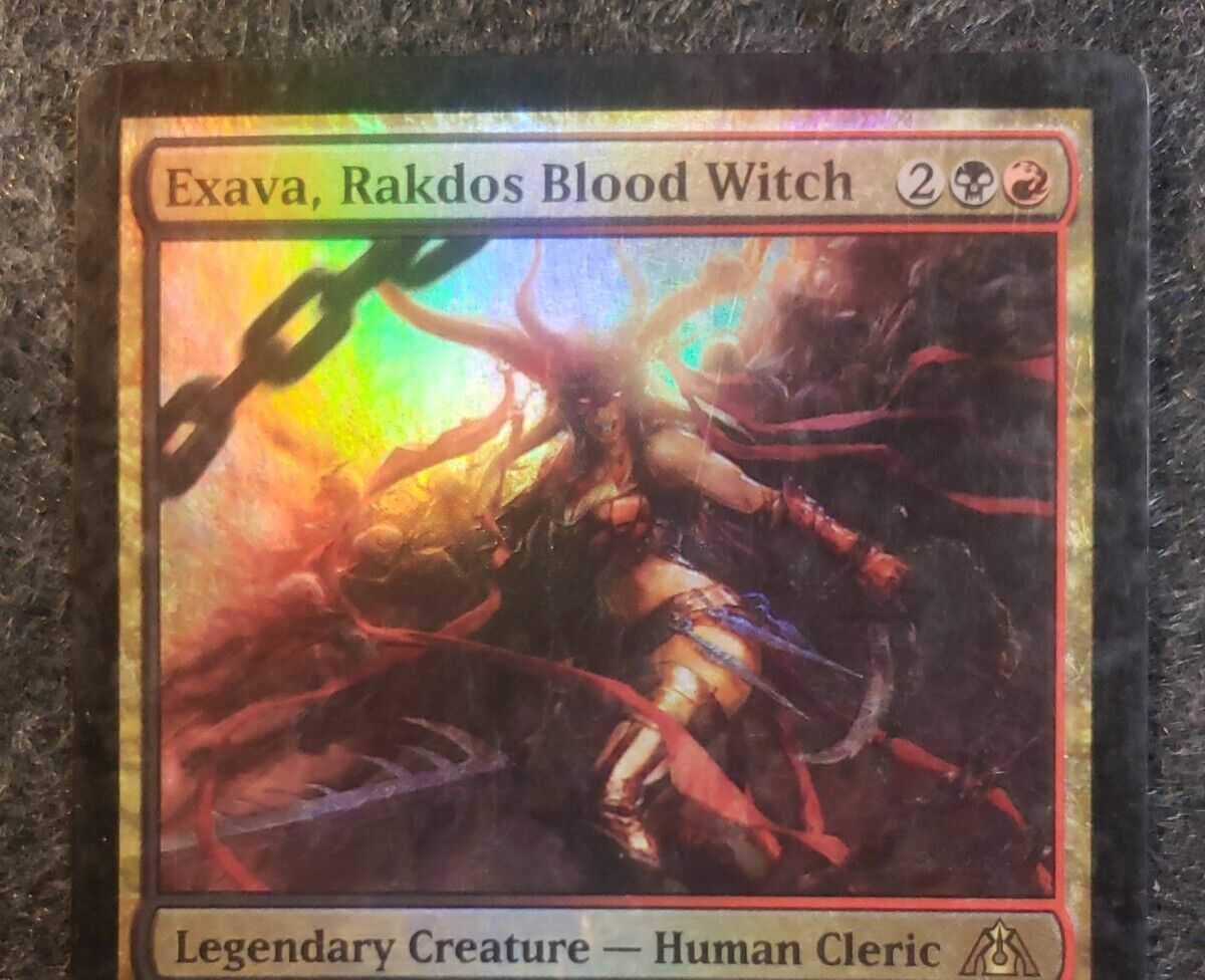 Exava, Rakdos Blood Witch FOIL Dragon's Maze VLP Black Red Rare