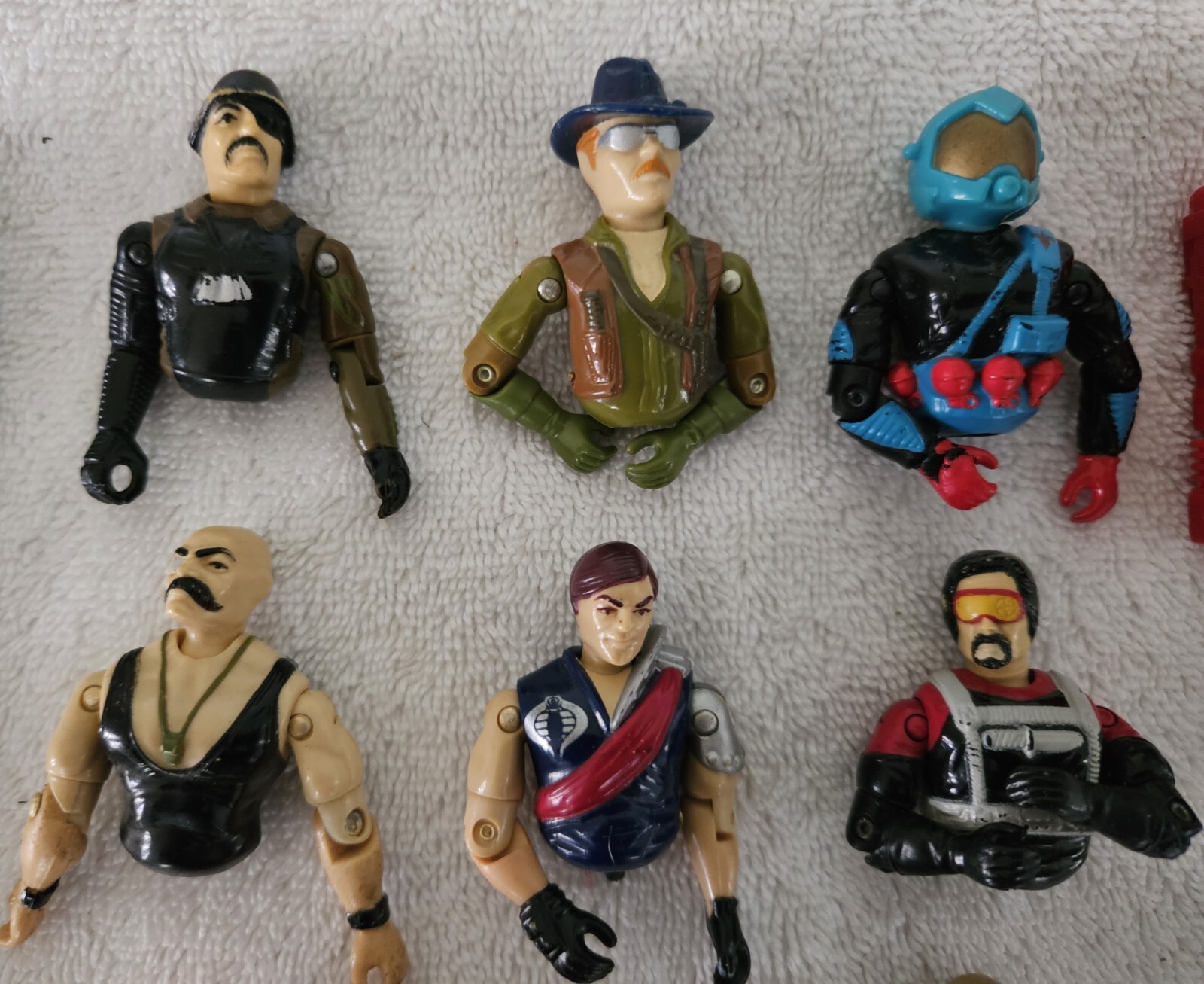GI Joe ARAH Vintage Action Figure BODY PARTS LOT Hasbro 3 3/4” eBay