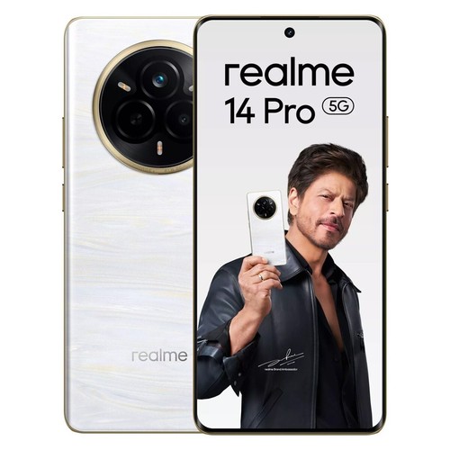 Realme 14 Pro 5G 12+512GB 5G Handys Smartphone Android 15 Dual SIM 6000 mAh