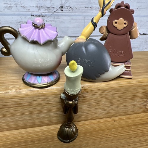 Disney Pixar Figure Cake Topper Lot Beauty & Beast Frozen Aladdin Mickey Minnie - Picture 5 of 23