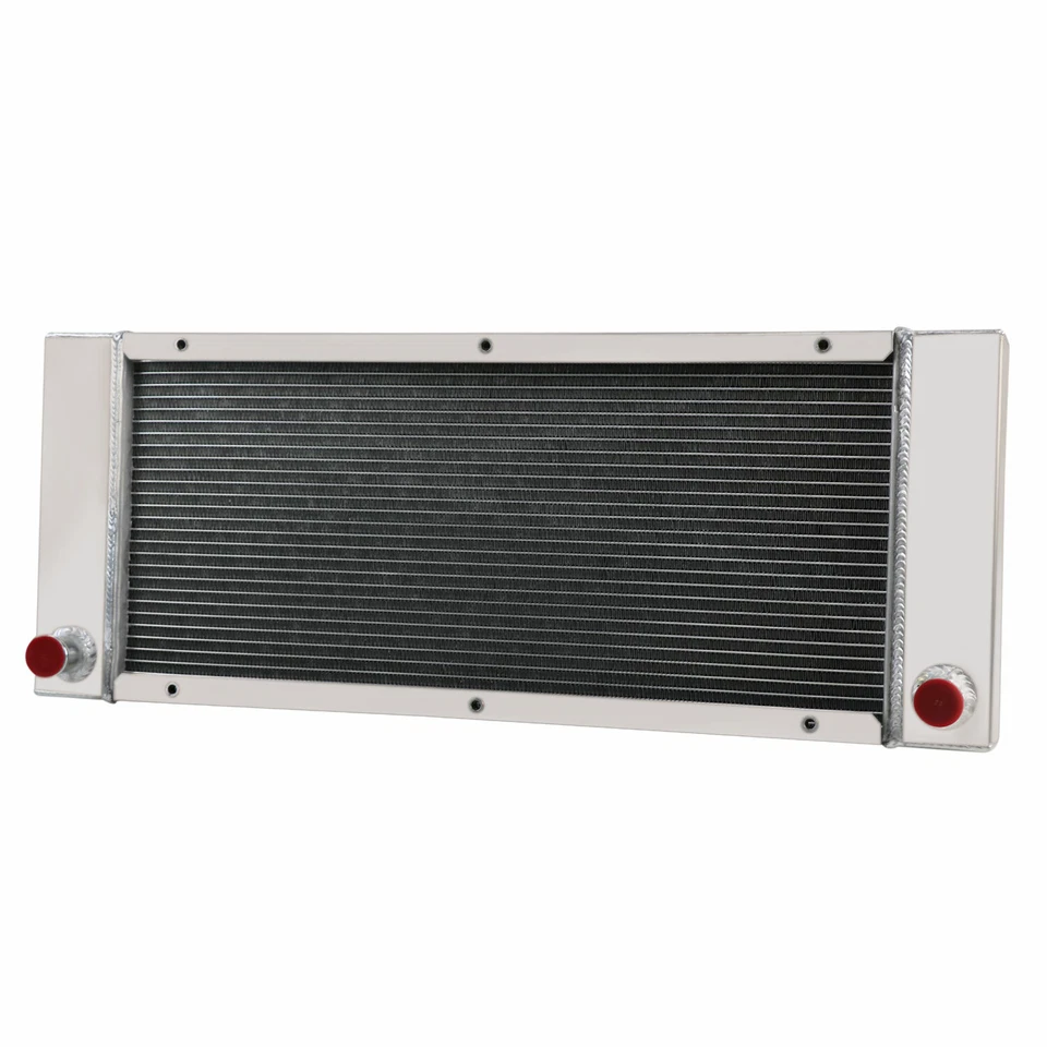 6571713 Radiador de aluminio de 4 filas para minicargadora Bobcat 642/642B/643/722/742/743. Foto 2 de 4