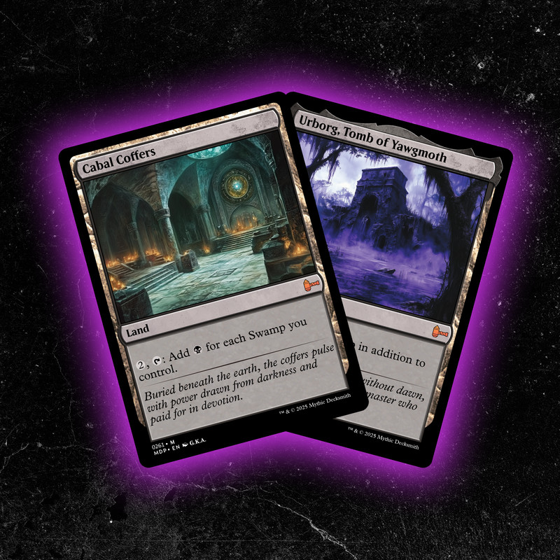 Cabal Coffers + Urborg Combo - Custom Magic: The Gathering Card - High-Quality