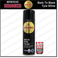 Simoniz Back to Black New Look Tyre Shine 500ml Gloss Finish Tyreshine SAPP0074A