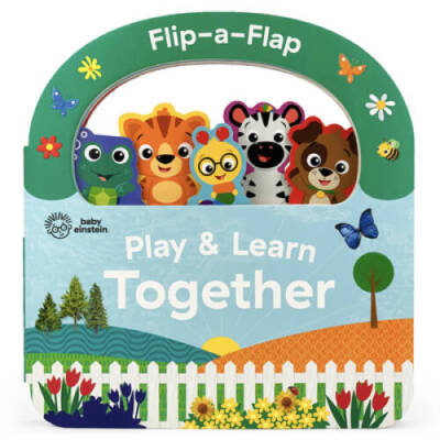 Baby Einstein: Play & Learn Together (Flip a Flap Board Book) - GOOD