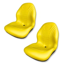 TRAC SEATS Yellow Seats for John Deere Gator M-GATOR A2 RSX XUV AM138194