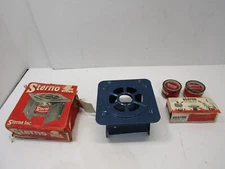 STERNO Cook Stove Model 33 Vintage Camping Stove in Original Box