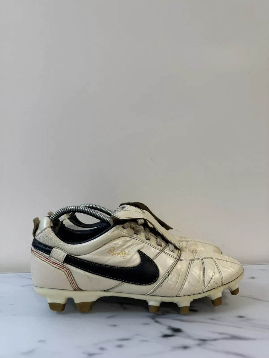 Nike Tiempo R10 Ronaldinho FG Black 315362-247 RARE US 8 Soccer