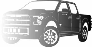 Ford F Series - DXF SVG DWG For CNC Plasma Laser Cut Wood Router- Ready to Cut