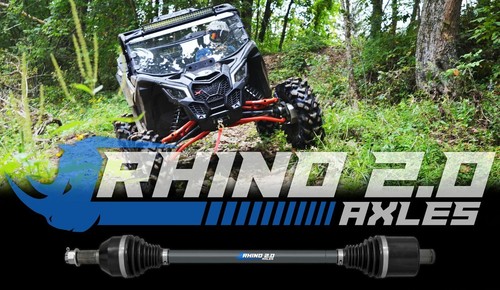 SuperATV Heavy Duty Rhino 2.0 Stock Length FRONT Axle for Honda Talon 1000R - Picture 3 of 5