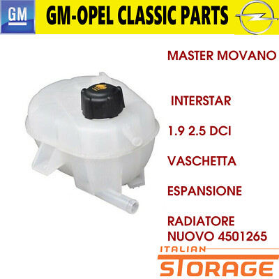 Opel Corsa B Expansion Tank Water Radiator New Original 9129478