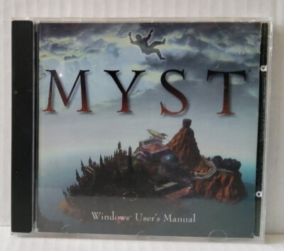 MYST PC Windows Computer CD Rom Award Winning Game with Windows User s Manual 
