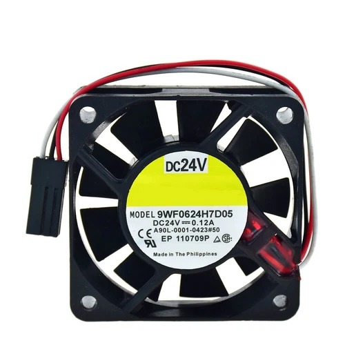 1PCS For SanAce60WF DC24V 0.12A Cooling Fan 3pin 9WF0624H7D05 A90L-0001-0423#50