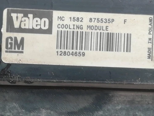 12804659 Intercooler per SAAB 9-3 BERLINA 1.9 TiD Vector (I/D) 2006 356131 - Foto 2 di 10