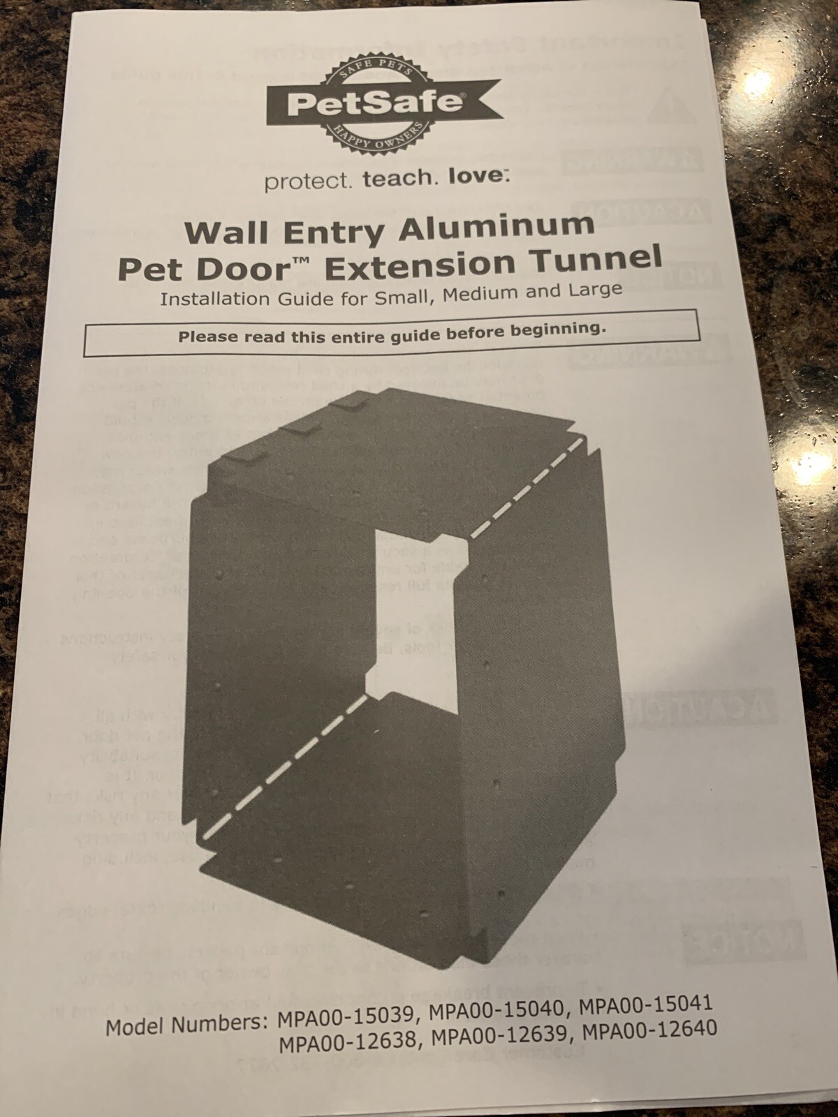 petsafe wall entry aluminum pet door large