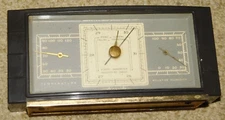 Vintage Airguide Desktop Weather Station Deco Mid Century Modern Works