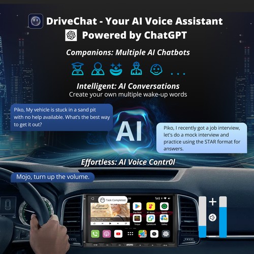Radio de coche ATOTO S8 UN doble 2Din Android GPS WiFi DSP 4G LTE 6+128GB ChatGPT-AI - Imagen 4 de 10