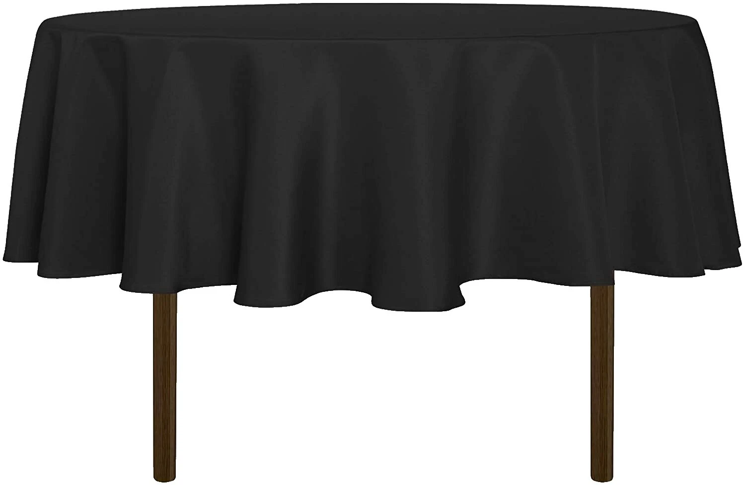 Black Round Tablecloths