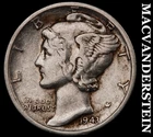 1943-S Silver Mercury Dime - Scarce  Better Date  No Reserve  #i1610