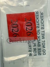 California DMV CVRA 2026 Sticker – RED | Commercial Vehicle Weight Decal 2026